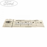 Eticheta valori presiune roti Ford Ka 2 1.2