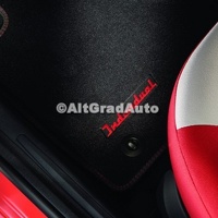 Set covorase fata, velur negru cusatura rosie Ford Ka 2 1.2