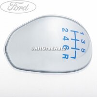 Capac nuca schimbator, 6 trepte plastic insertie albastra Ford Focus 2 2.5 ST