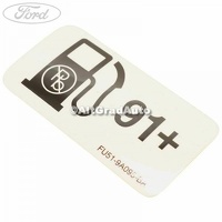 Eticheta valori combustibil Ford Fiesta Mk 9 1.0 EcoBoost