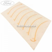 Folie adeziva protectie aripa spate stanga 3 usi Ford Fiesta Mk 7 1.25