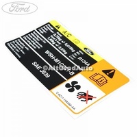 Eticheta informare specificatie aer conditionat Ford Transit MK7 2.2 TDCi