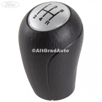Nuca argintie PVC schimbator cutie viteza 5 trepte Ford Ranger 1 2.5 D