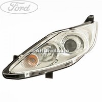 Far stanga, argintiu cu lupa Ford Fiesta MK6 1.25