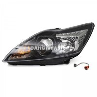 Far Xenon stanga negru Ford Focus MK2 facelift 1.4