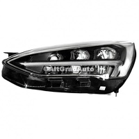 Far stanga full LED finitie argintie Ford Focus MK4 1.0 EcoBoost