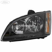 Far H7/H1 stanga negru Ford Focus MK2 1.4