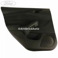 Tapiterie usa spate stanga culoare charcoal black Ford Focus MK3 facelift 1.0 EcoBoost