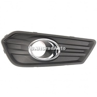 Grila proiector stanga cu ornament cromat carbon black Ford S-Max MK2 1.5 EcoBoost