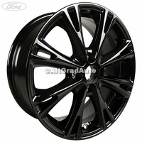 Janta aliaj 17 inch, 8 spite negru Ford Fiesta Mk 7 1.25