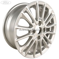 Janta aliaj 15 inch, 5 spite culoare sparkle silver Ford Ka Plus 1.2 Ti-VCT