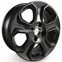 Janta aliaj 16 inch, 5 spite, negru Ford Noul EcoSport 1.0 EcoBoost
