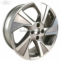 Janta aliaj 18 inch, 5 spite, gri inchis Ford Noul EcoSport 1.0 EcoBoost