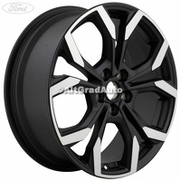 Janta aliaj 18 inch, 5 spite matte black Ford Noul Puma 1.5 EcoBlue
