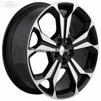 Janta aliaj 18 inch, 5 spite duble design Y negru Ford Focus Mk4 1.0 EcoBoost
