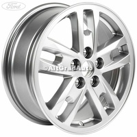 Janta aliaj 16 inch, 5 spite duble luster nickel Ford Noul Transit Connect 1.0 EcoBoost