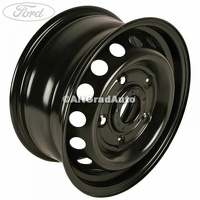 Janta tabla 15 inch culoare negru Ford Transit nou 2.2 TDCi 4x4