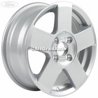 Janta aliaj 15 inch, 6 spite Ford Fiesta 5  1.25 16V