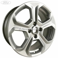 Janta aliaj 17 inch, 5 spite design Y argintiu Ford Fiesta Mk 7 1.25