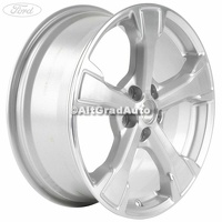 Janta aliaj 18 inch, 5 spite silver machined Ford Kuga 2 1.5 EcoBoost