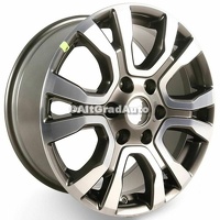 Janta aliaj 18 inch, 6 spite duble gri arctic Ford Ranger 3 2.2 TDCi