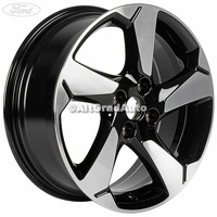 Janta aliaj 17 inch, 5 spite absolut black Ford Fiesta Mk 9 1.0 EcoBoost