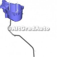 Conducta retur filtru combustibil sub carcasa Ford Grand C-Max 1 1.6 TDCi