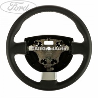Volan 3 spite piele ornament cromat Ford Fiesta Mk6 Facelift 1.25 16V